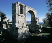 architecture-antique;antiquite;romain;dougga;arc;porte