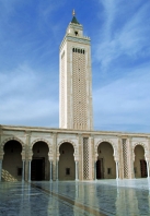Architecture;mosquée;contemprorain;carthage
