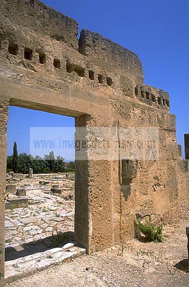 villa;romain;architecture antique;antiquite;utique