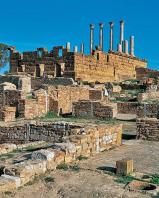 antiquite;romain;thuburbo-majus;capitole;villa;temple