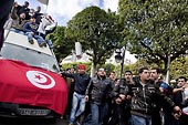 La manifestation de Tunis