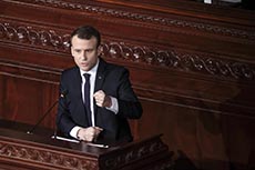 Discours de Macron à l'ARP